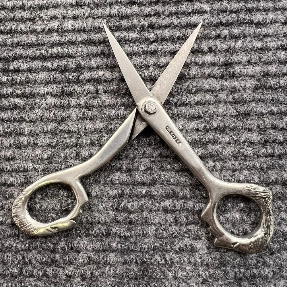 Vintage 1980's Rare Carrol Boyes Man & Women Kissing Motif Scissors South Africa